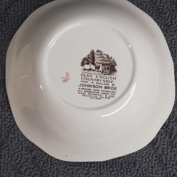 Johnson Bros Olde English Countryside Brown Cereal Bowls soup 6.25" set of 2‎ - Picture 11 of 14
